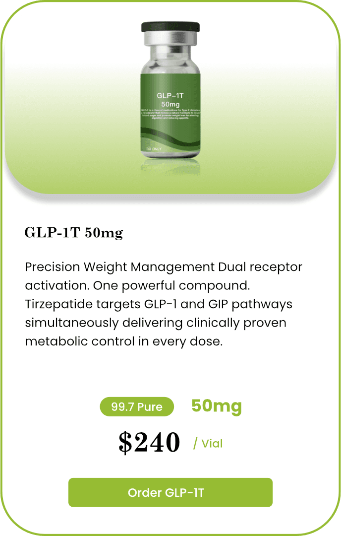 GLP-1T 50mg packaging