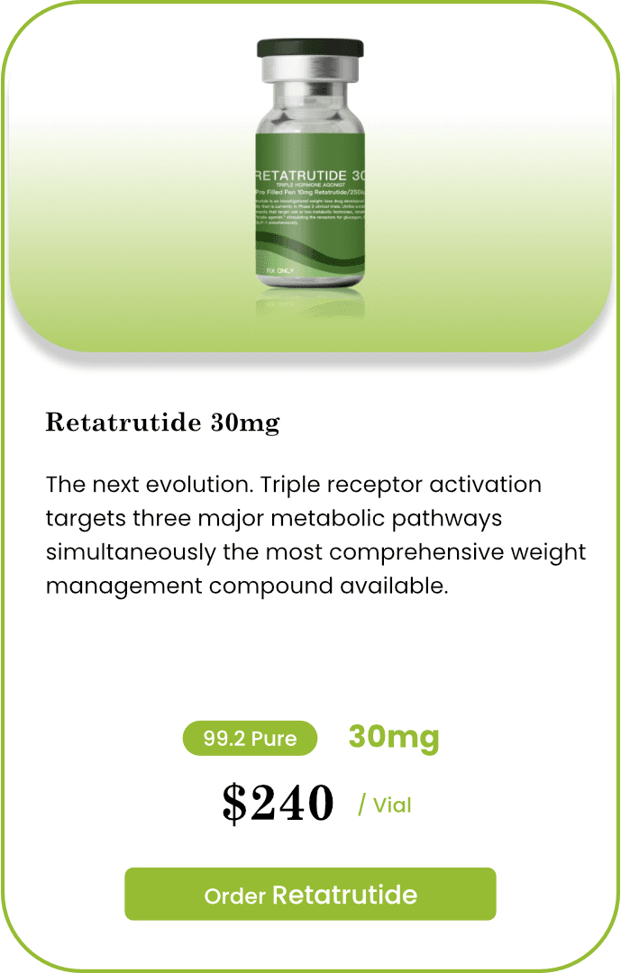 Retatrutide 30mg packaging